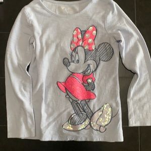 Girls Minnie Mouse long sleeve shirt